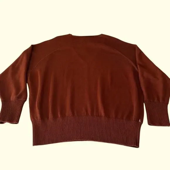 Lafayette 148 New York V-Neck Dolman Silk-Blend Sweater Size XXL - Picture 8 of 9